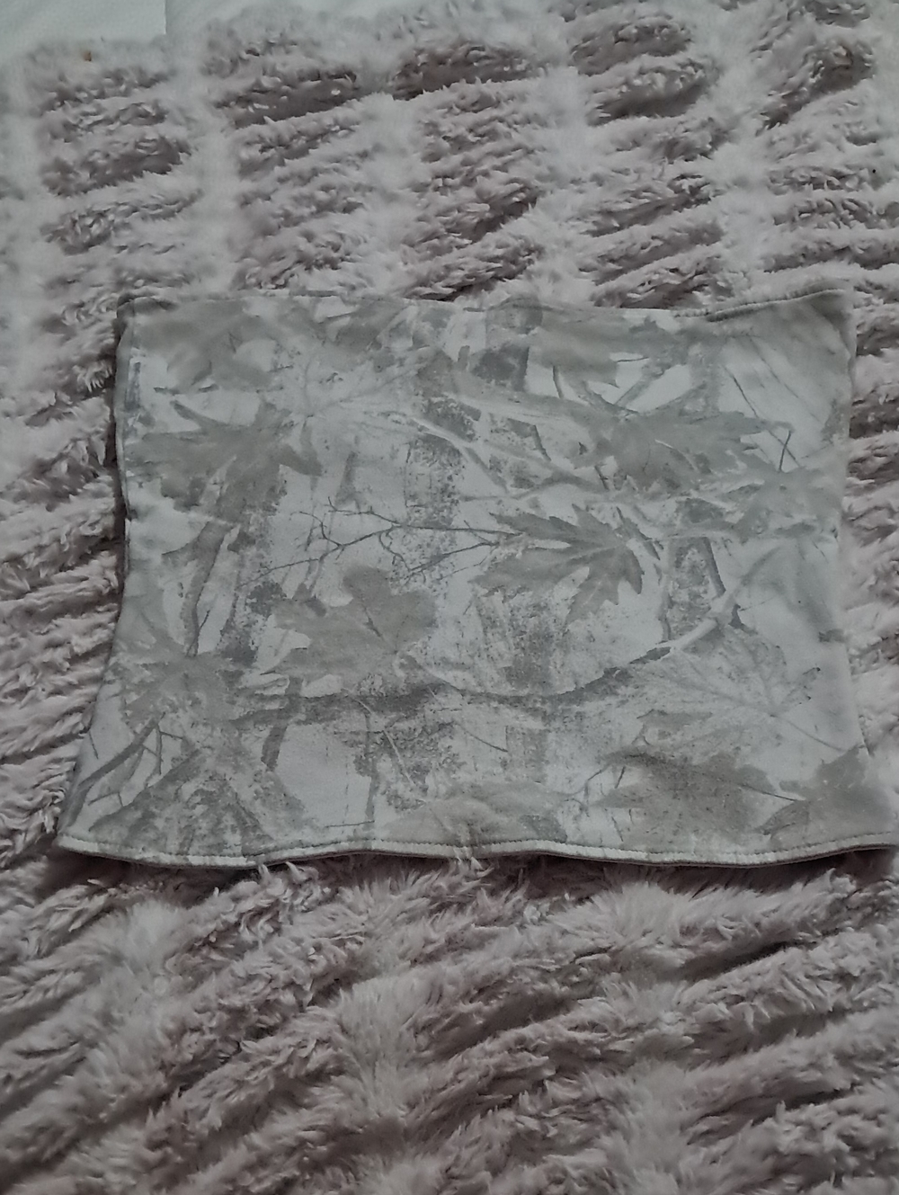 Hollister Light Gray Camo Print Tube Top